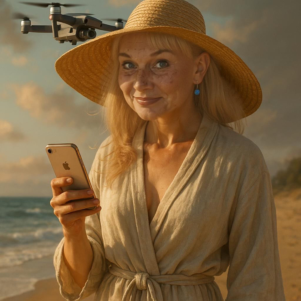 Custom anime-style caricature result with glowing effects